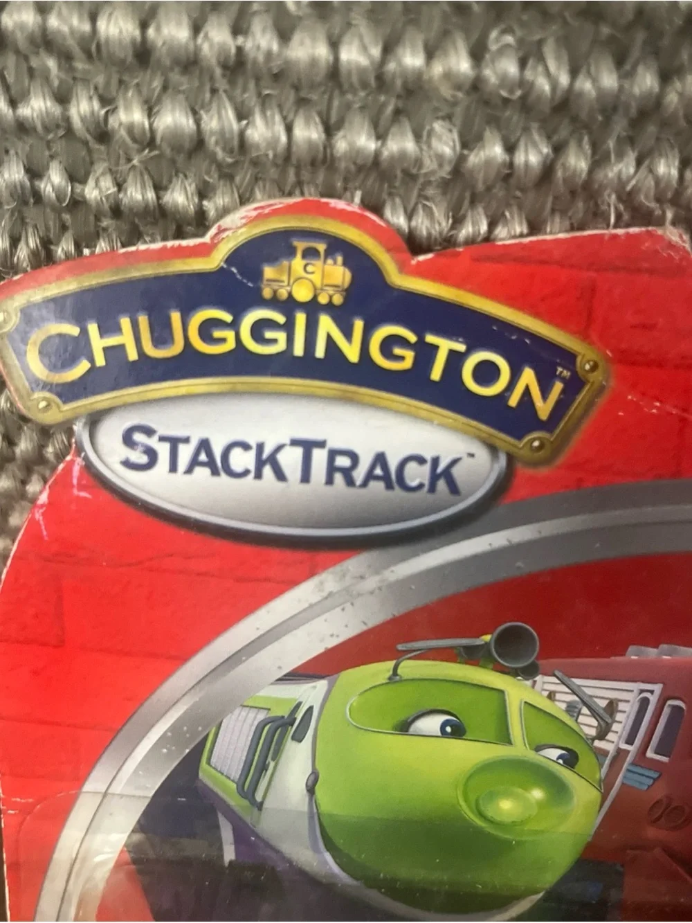 Chuggington StackTrack Red Wilson & Blue Claw Rescue Cars Kids Toy